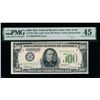 1934 $500 New York FRN PMG 45