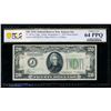 1934 $20 Kansas City FRN PCGS 64PPQ