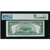 Image 2 : 1934B $5 Silver Certificate PMG 35