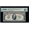 1934A $10 St Louis FRN PMG 65EPQ