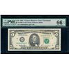 1995 $5 Cleveland FRN PMG 66EPQ
