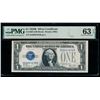 Image 1 : 1928B $1 Silver Certificate PMG 63EPQ