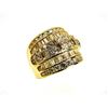 Image 7 : Gorgeous 14 Kt Gold Plate 5.75 Cttw. Lab Simulated Diamond Ring
