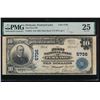 Image 1 : 1902 $10 Perkasie PA National PMG 25