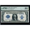 1923 $1 Silver Certificate PMG 64EPQ
