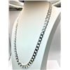 Image 4 : Huge 102-gram Sterling Silver Cuban Link Necklace