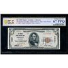 1929 $5 Greenley CO National PCGS 67PPQ