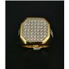 Image 6 : Men's 14 Kt Gold Plate 6.25 Ct.. Lab Simulated Diamond Ring