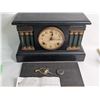Image 1 : Antique Wm. L Gilbert Mantle Clock with Key etc. c1896
