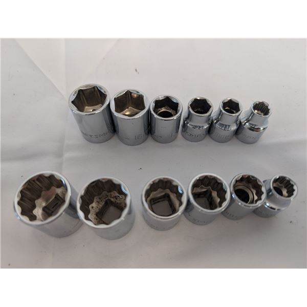 Craftsman Metric 3/4" Sockets