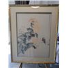 Image 1 : Tong Shiong Chang Watercolor in Faux Bamboo Frame