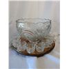 Image 1 : Glass Punch Bowl Cups Complete