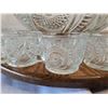 Image 3 : Glass Punch Bowl Cups Complete