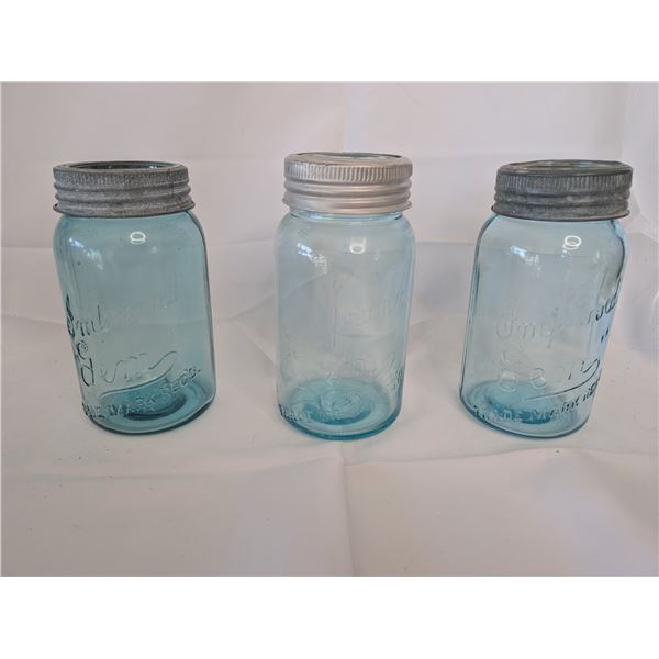 Blue Jar Sealer Mason Jars