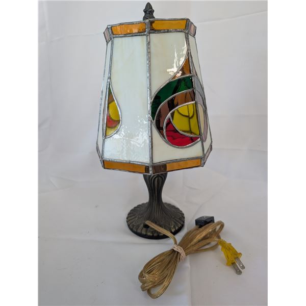 Stained Glass Lamp working