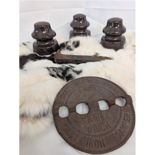Rabbit Hide Insulators Spike and Damper Cover