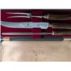 Image 2 : Haddon Hall English Carving Set Steak Knives and Vintage Toledo Cutlery Set