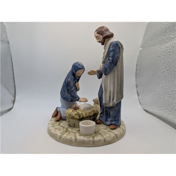 Goebel Baby Jesus Mary and Joseph Figurine (crazing)