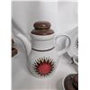 Image 2 : Winterling Bavarian Retro Porcelain Starburst Breakfast Set