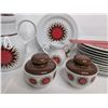 Image 3 : Winterling Bavarian Retro Porcelain Starburst Breakfast Set