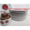 Image 4 : Winterling Bavarian Retro Porcelain Starburst Breakfast Set
