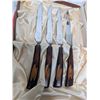 Image 3 : Retro Hiball Glasses & Cutlery Set (one knife missing)