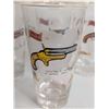 Image 2 : Set of Six Vintage Hiball Glasses with Six Shooters