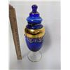 Image 1 : Cobalt Italian Apothecary Jar