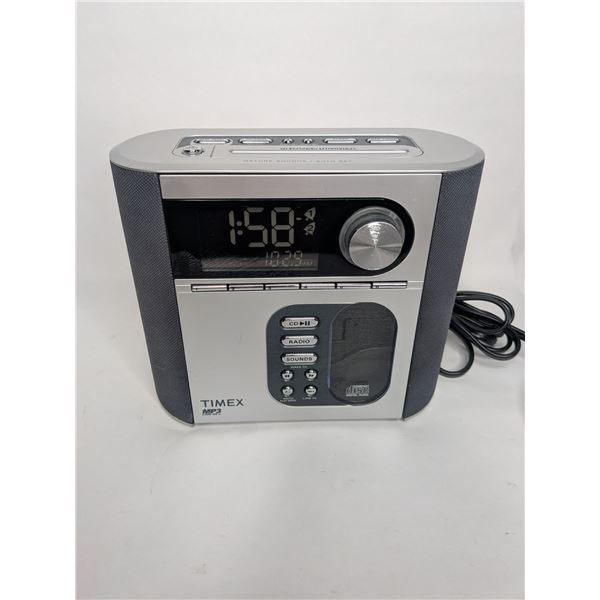 Timex CD Radio Alarm and Nature Sounds Works Great