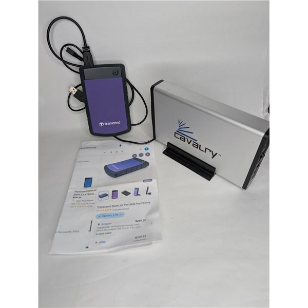 External Storage Transcent 4 TB