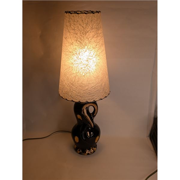 Vintage Retro Lamp with Cellulose Shade