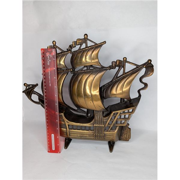 Heavy Brass TV Lamp Electrics Need RE-wiring