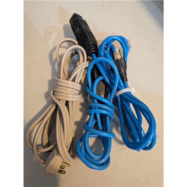 3 x 6" Extension Cords