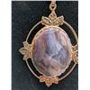 Image 2 : Agate Cabochon Pendant Necklace