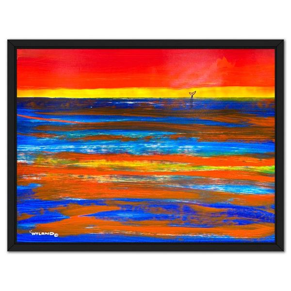 Whale Tail by Wyland Original