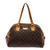 Louis Vuitton Brown Monogram Canvas Leather Montorgueil GM Shoulder Bag