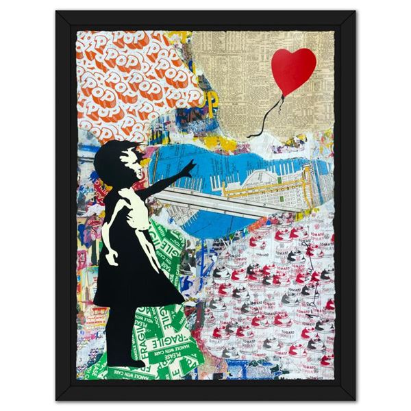 Balloon Girl by Mr Brainwash Original