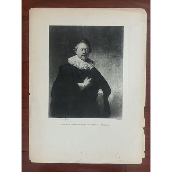 Portrait of a Berestyn Gentleman by Rembrandt