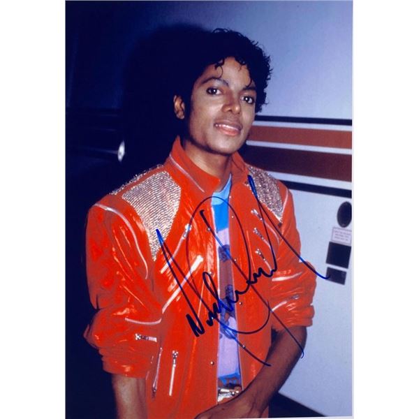 Michael Jackson facsimile signed photo