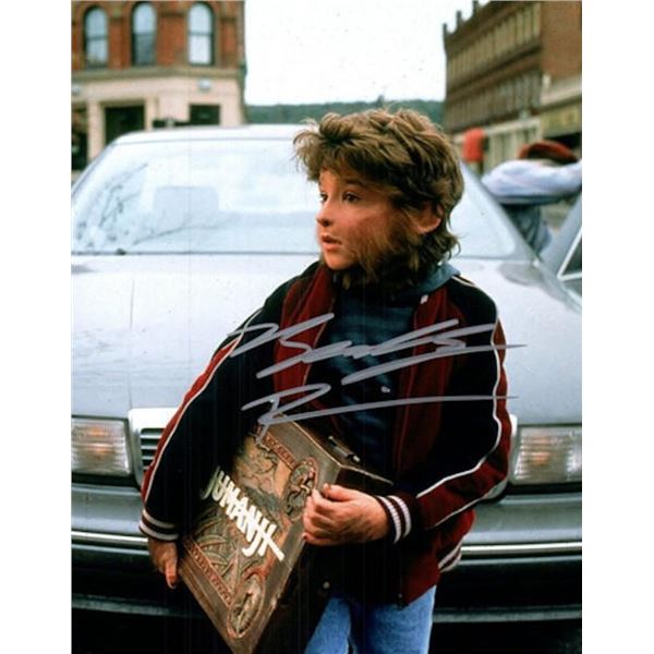 Jumanji Bradley Pierce facsimile signed photo