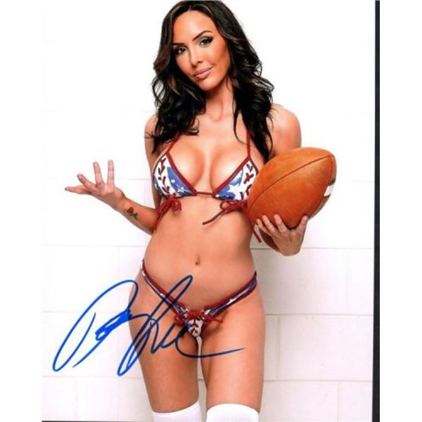 WWE Cassie Lee facsimile signed photo