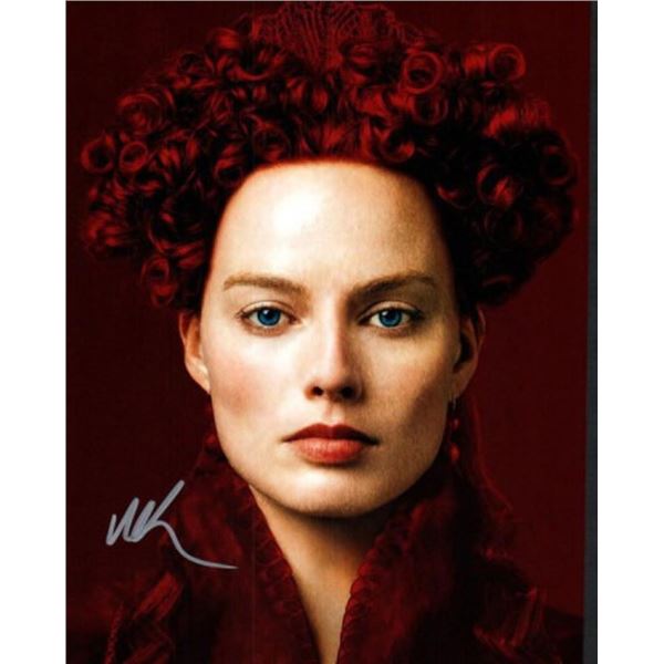 Mary Queen of Scots Margot Robbie facsimile signed photo