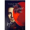 Image 1 : It Chapter Two Andy Bean and Wyatt Oleff facsimile signed  movie photo