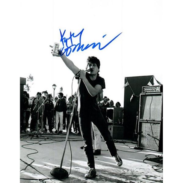 Black Flag Keith Morris facsimile signed photo