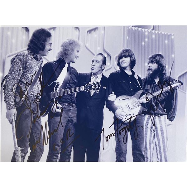 Creedence Clearwater Revival facsimile signed photo