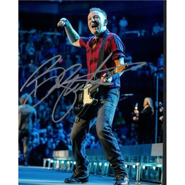 Bruce Springsteen facsimile signed photo
