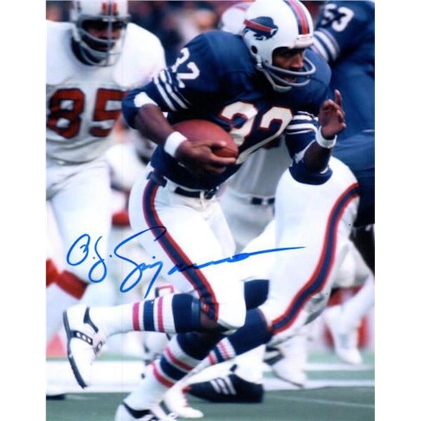 OJ Simpson facsimile signed photo
