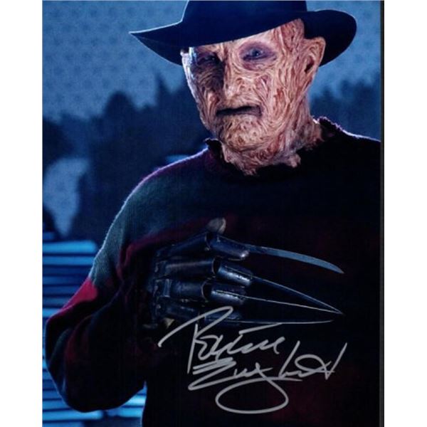 A Nightmare on Elm Street Robert Englund facsimile signed photo