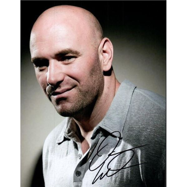 UFC CEO Dana White facsimile signed photo