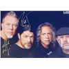 Image 1 : Metallica facsimile band signed photo